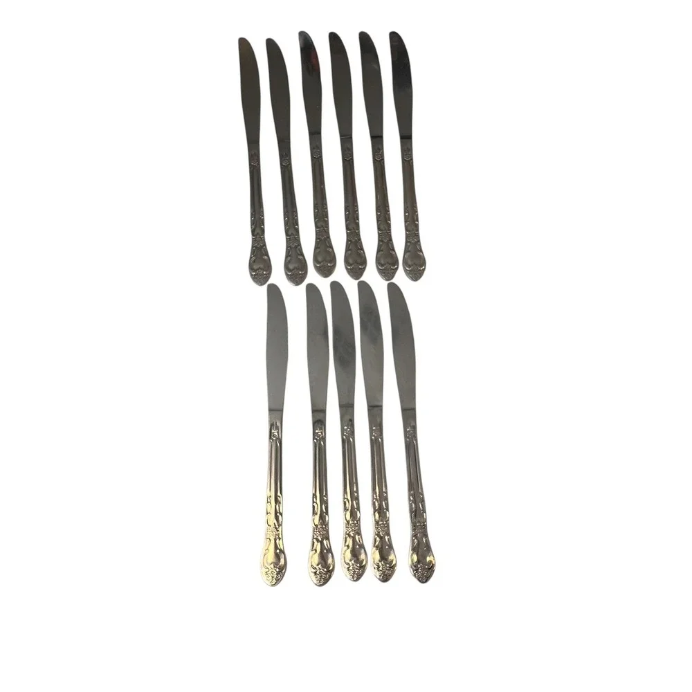 Oneida Craft Stainless Venus Pattern Glossy Lot Of 36 Pcs Replacements‎